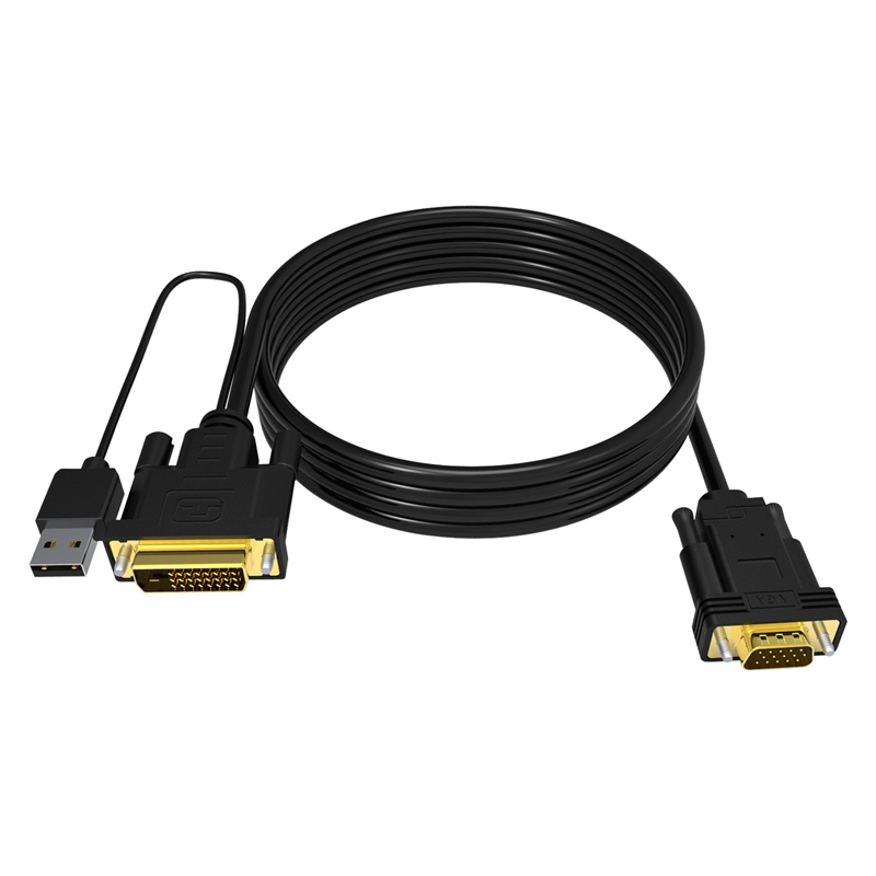 VGA TO DVI-D(24+1) MM Cable CG492