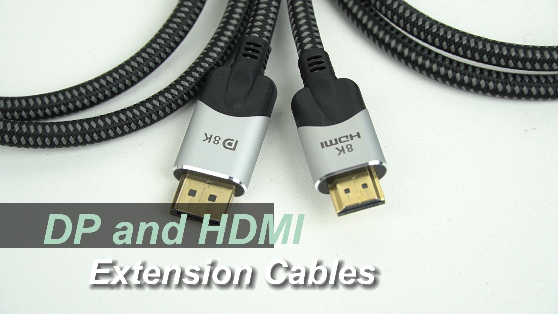 What are the DP and HDMI Extension Cables? Everything You Need to Know