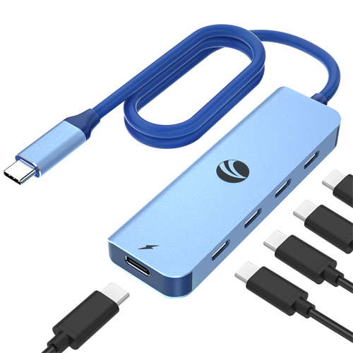 5 in 1 USB C Hub with 100W Power Delivery