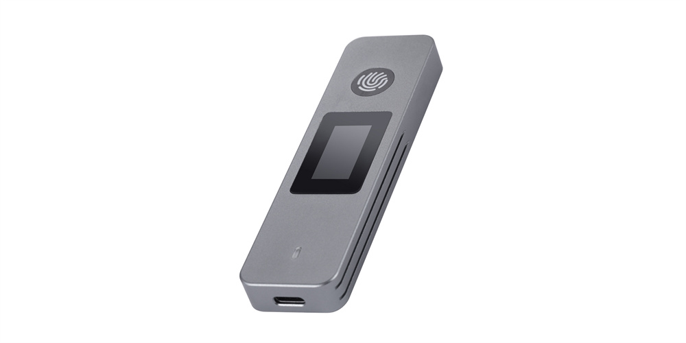 vcom CU855SN-F Fingerprint Encryption SSD Enclosure