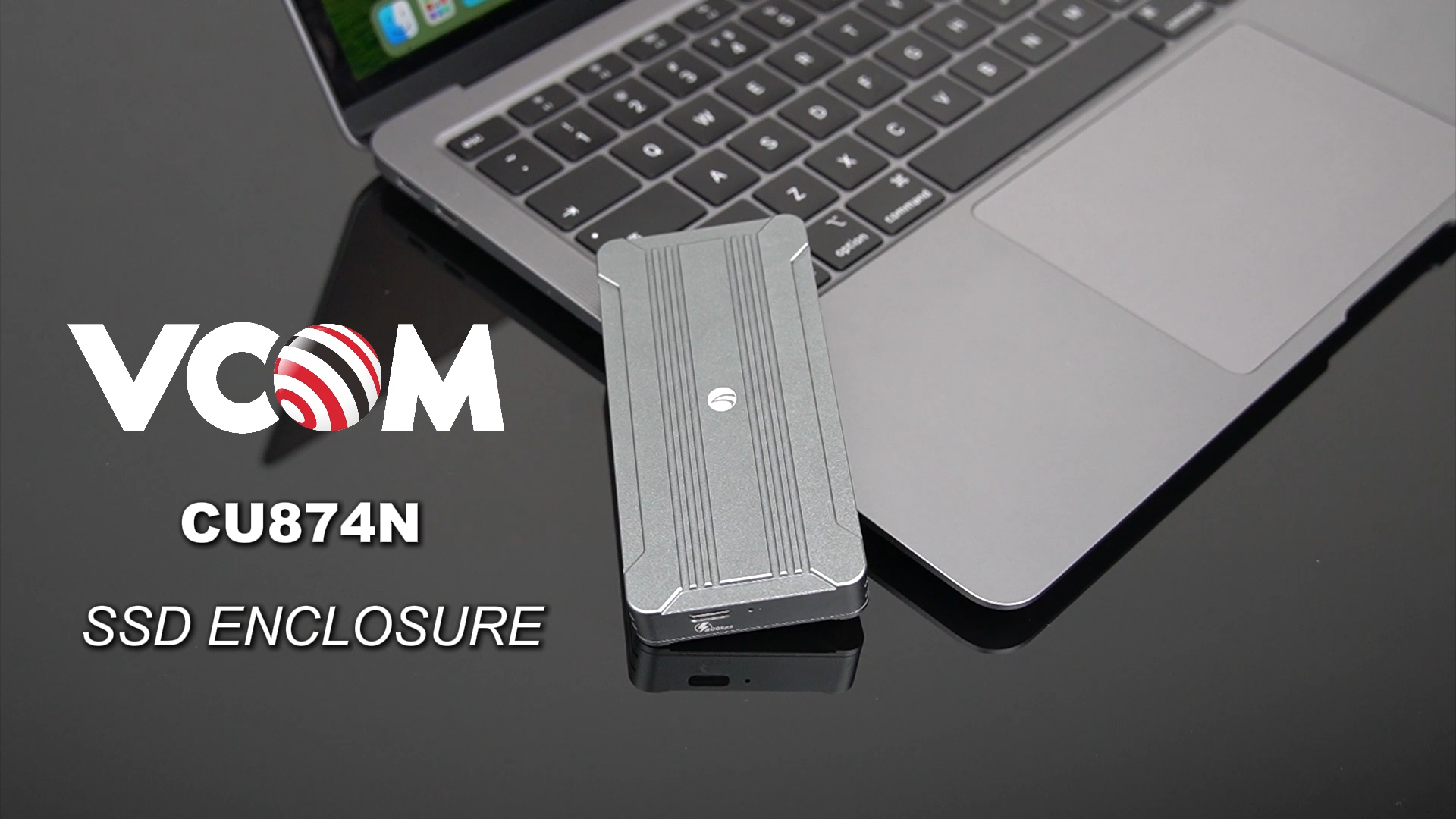 VCOM CU874N Ultra-Speed M.2 NVMe SSD Enclosure