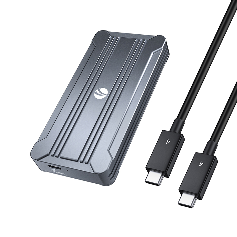 USB4 High-speed SSD Enclosure for M.2 40Gbps