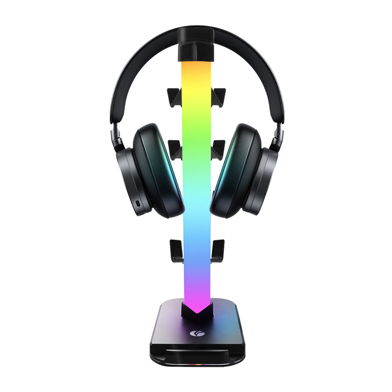 Multifunctional RGB Headphone Stand 