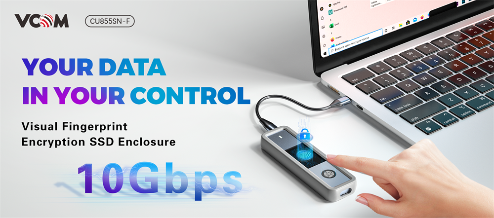 Everything You Need to Know About VCOM Fingerprint Encryption SSD Enclosure