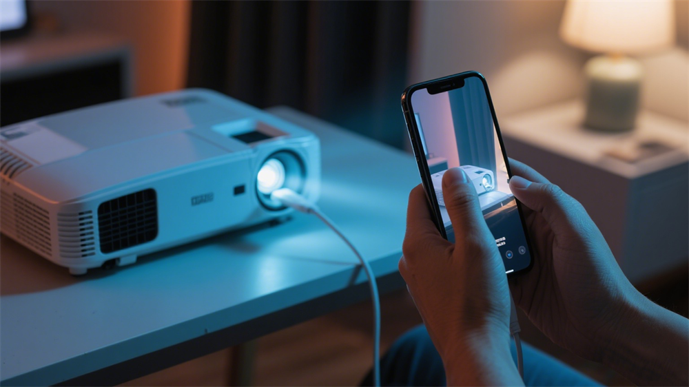How to Connect Your Phone to a Projector Without Internet