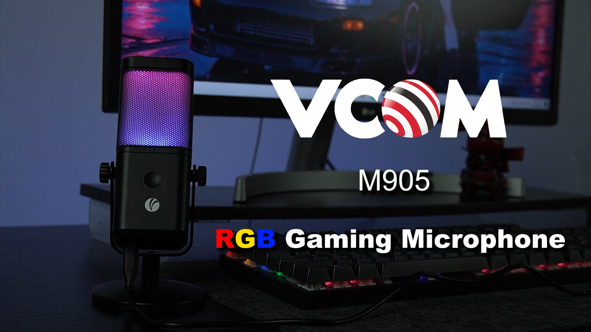 VCOM M905 RGB Gaming Mircophone