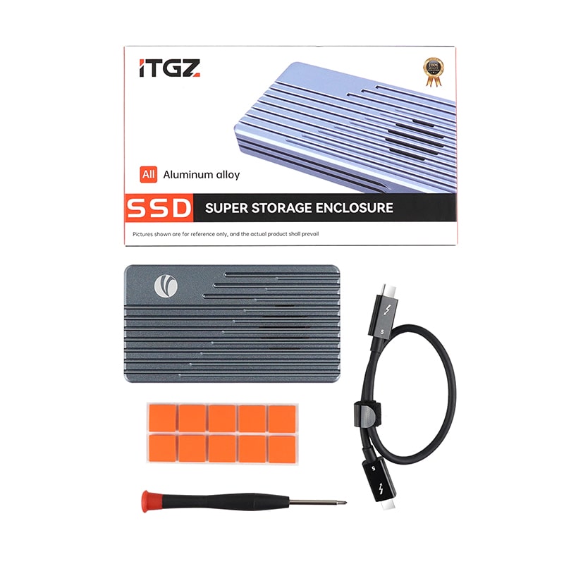 Ultra Speed M.2 NVMe SSD Enclosure 80Gbps