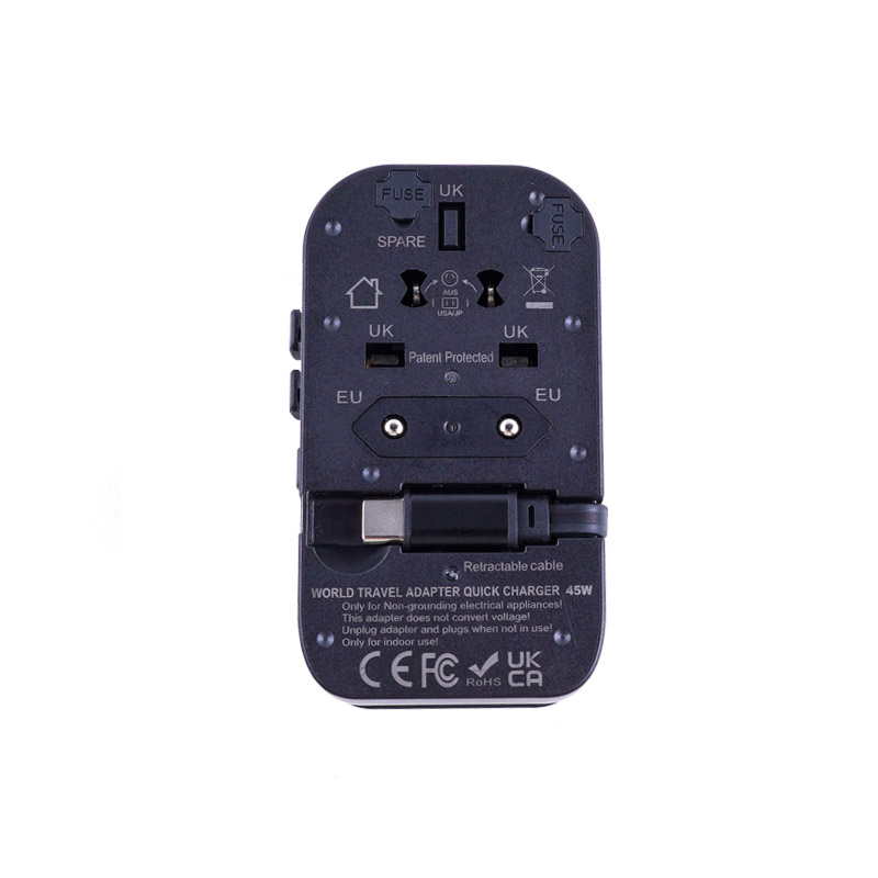 Fast Charging Travel Power Adapter 45W