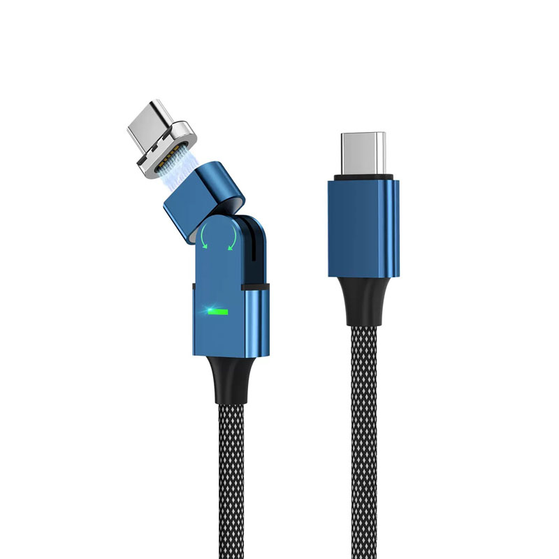 USB-C Magnetic Rotating Cable