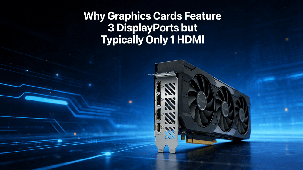 Why Graphics Cards Feature Multiple DisplayPorts but Typically Only One HDMI