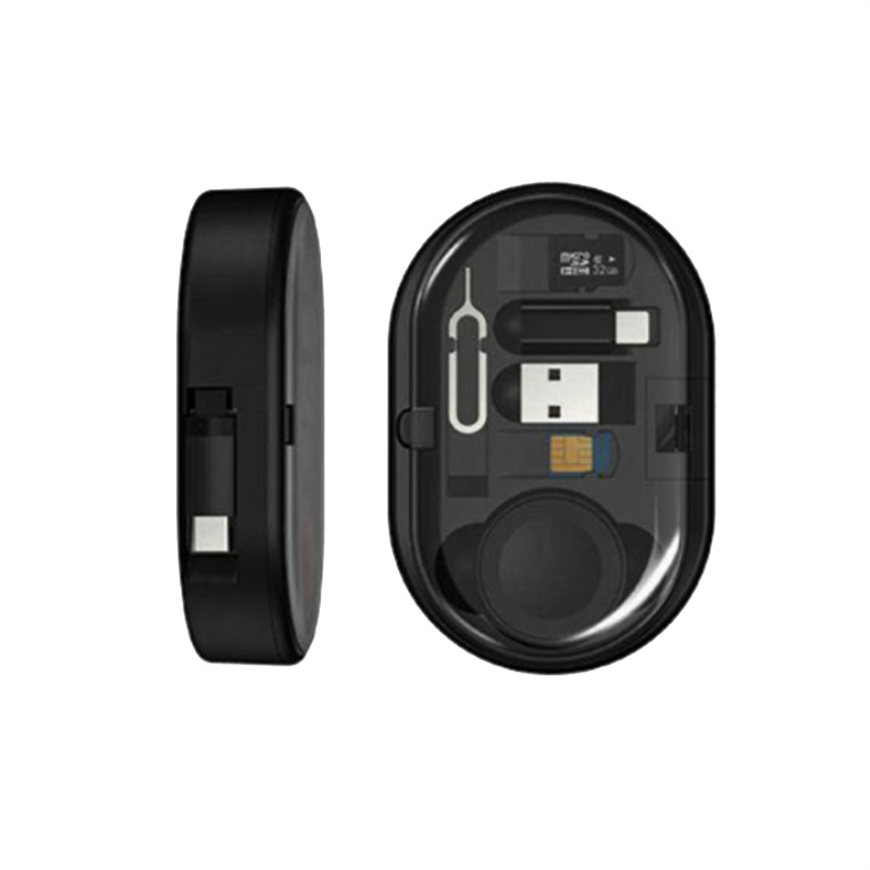 Retractable USB-C Cable with Adapter Kit