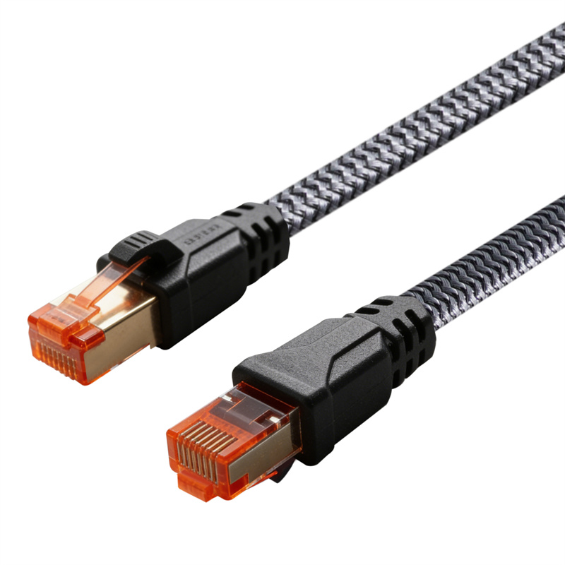 Cat8 Flat Ethernet Patch Cable