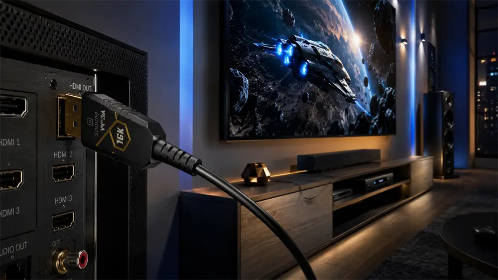 HDMI Fiber Optic Cable: The Smarter Choice for Long-Distance 4K and 8K Signal Transmission