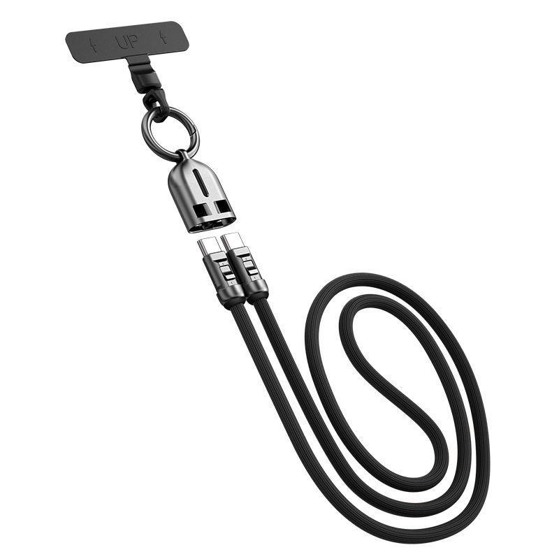 VCOM USB-C to USB-C Lanyard Cable