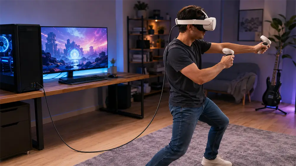 What Is a VR Cable? How to Choose the Best Link Cable for PC VR Gaming